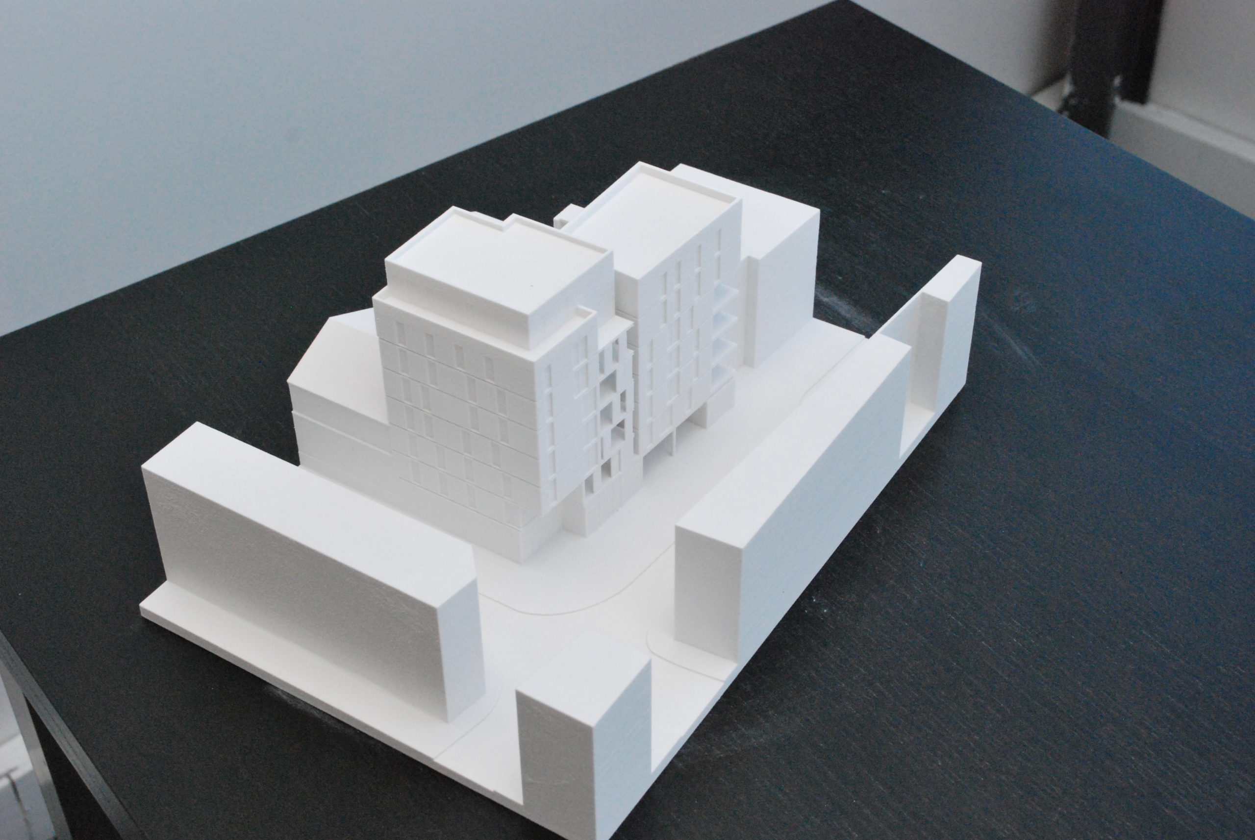 Atelier blanc mat  Maquettes d'architecture